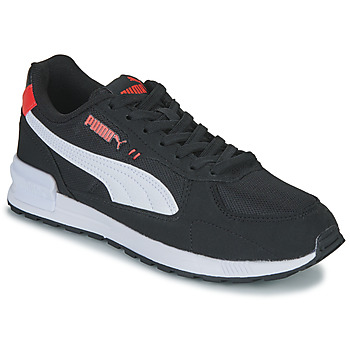 Shoes Boy Low top trainers Puma JR GRAVITON Black / White / Red