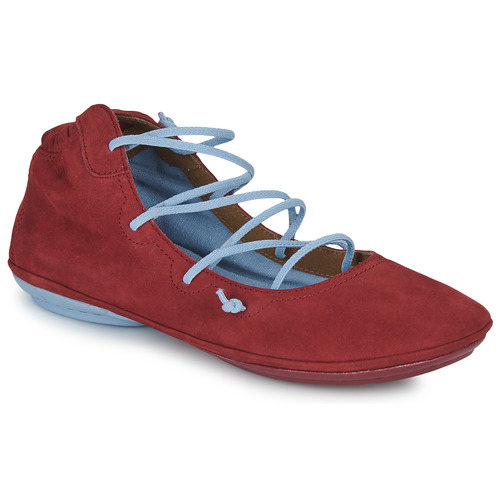 Graan heb vertrouwen bestrating Camper RIGHT NINA Red - Free delivery | Spartoo NET ! - Shoes Ballerinas  Women USD/$157.50