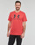 Clothing Men short-sleeved t-shirts Under Armour SPORTSTYLE LOGO SS Red / Black / Black