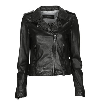 Clothing Women Leather jackets / Imitation le Oakwood PRINCESS 6 Black