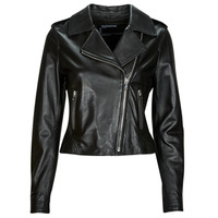 Clothing Women Leather jackets / Imitation le Oakwood KITTY Black