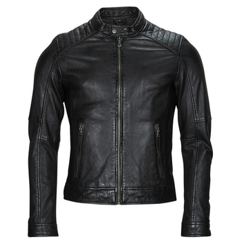 Clothing Men Leather jackets / Imitation le Oakwood MANAGER 6 Black