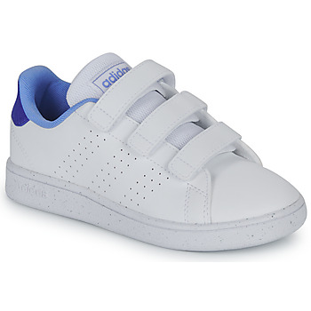 Shoes Children Low top trainers Adidas Sportswear ADVANTAGE CF C White / Blue