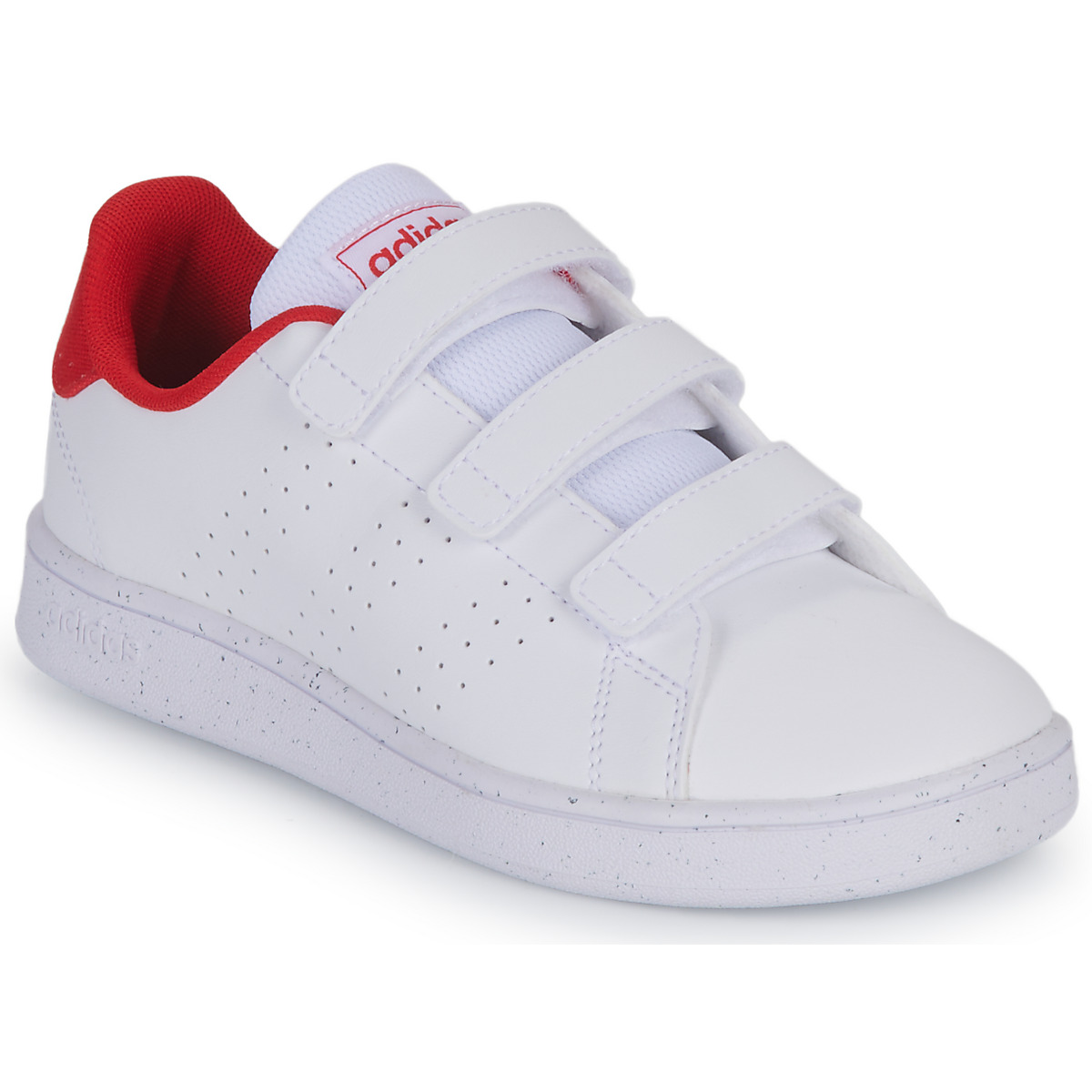 Shoes Children Low top trainers Adidas Sportswear ADVANTAGE CF C White / Red