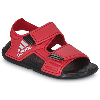 Shoes Children Low top trainers Adidas Sportswear ALTASWIM C Red / Black