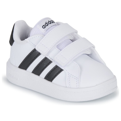 Shoes Children Low top trainers Adidas Sportswear GRAND COURT 2.0 CF White / Black