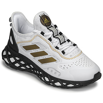 Shoes Boy Low top trainers Adidas Sportswear WEB BOOST J White / Black / Gold