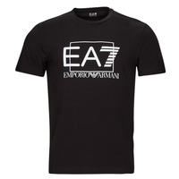 Clothing Men short-sleeved t-shirts Emporio Armani EA7 3RPT62-PJ03Z Black