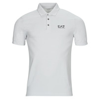 Clothing Men short-sleeved polo shirts Emporio Armani EA7 8NPF04-PJM5Z White / Black