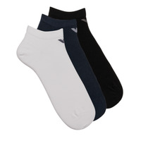 Accessorie Men Socks Emporio Armani IN-SHOE SOCKS PACK X3 Black / Marine / White