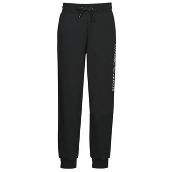 Clothing Women Tracksuit bottoms Emporio Armani PANTS WITH CUFFS Black