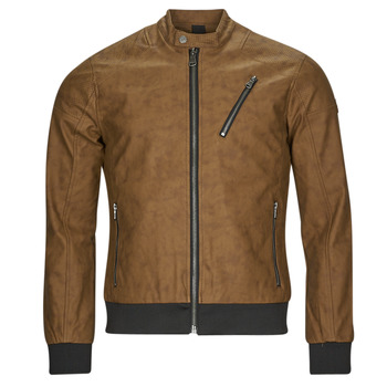 Clothing Men Leather jackets / Imitation le Kaporal NINO EXODE 2 Camel