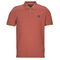 Clothing Men short-sleeved polo shirts Timberland SS Millers River Pique Polo (RF) Brown