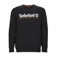 Clothing Men sweaters Timberland WWES Crew Neck Sweatshirt (Regular BB) Black