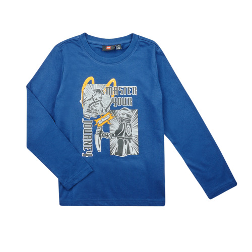 LEGO Wear LWTAYLOR 703 - T-SHIRT L/S Marine - Free delivery | Spartoo NET !  - Clothing Long sleeved shirts Child