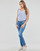 Clothing Women straight jeans Le Temps des Cerises PULP REGULAR KANA Blue