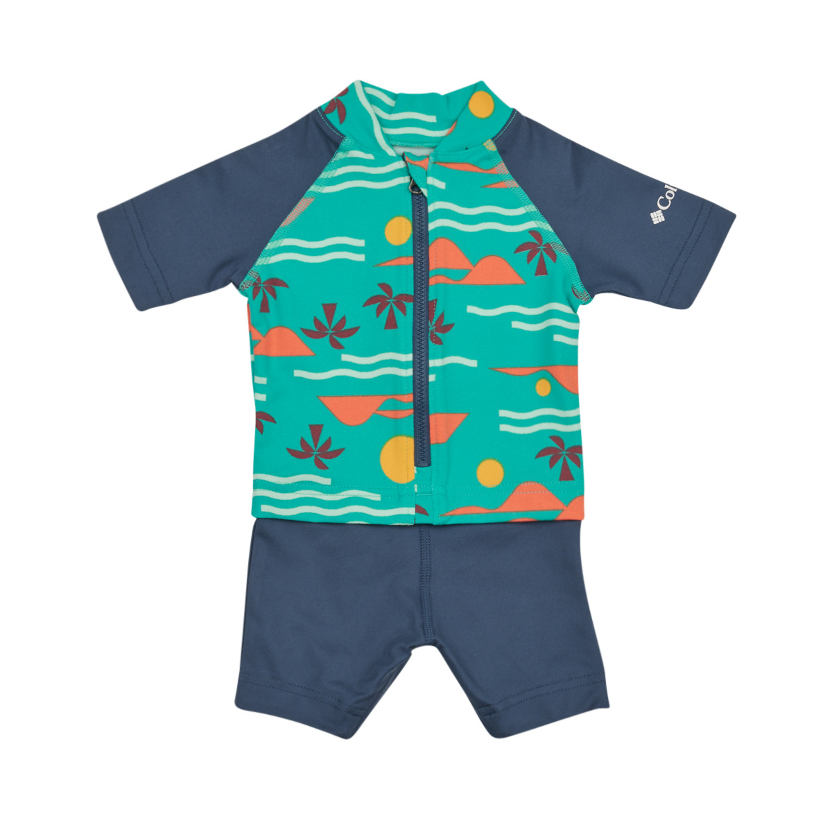 Clothing Boy Trunks / Swim shorts Columbia Sandy Shores Sunguard Suit Blue
