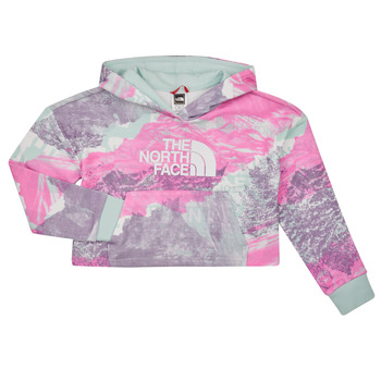 Clothing Girl sweaters The North Face Girls Drew Peak Light Hoodie Multicolour