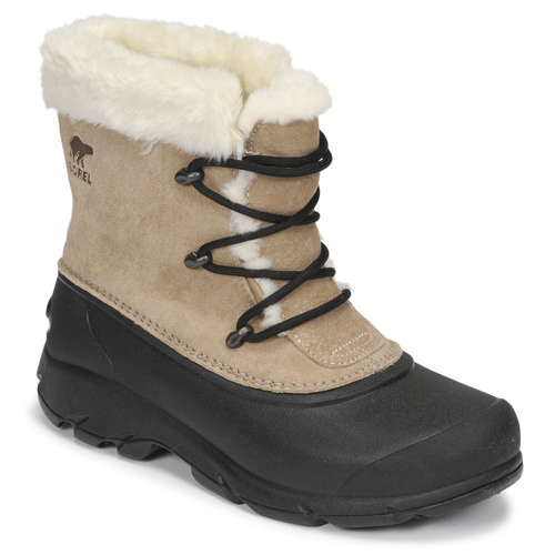 Shoes Women Snow boots Sorel SNOW ANGEL Beige / Black