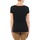 material Women short-sleeved t-shirts La City PULL COL BEB Black