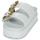 Shoes Women Sandals Versace Jeans Couture 74VA3SM1 White / Gold