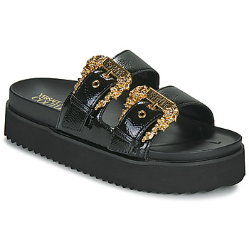 Shoes Women Sandals Versace Jeans Couture 74VA3SM1 Black / Gold