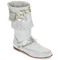 Shoes Women Boots Now MATELI Grey / Silver