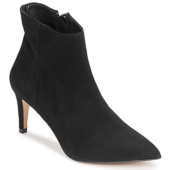 Shoes Women Ankle boots JB Martin ESTELLE Goat / Velvet / Black