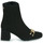Shoes Women Ankle boots JB Martin VOLTIGE Goat / Velvet / Black
