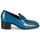 Shoes Women Loafers JB Martin VITA Varnish / Blue / Rock