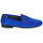 Shoes Women Loafers JB Martin FRANCHE ROCK Goat / Velvet / Blue / Rock