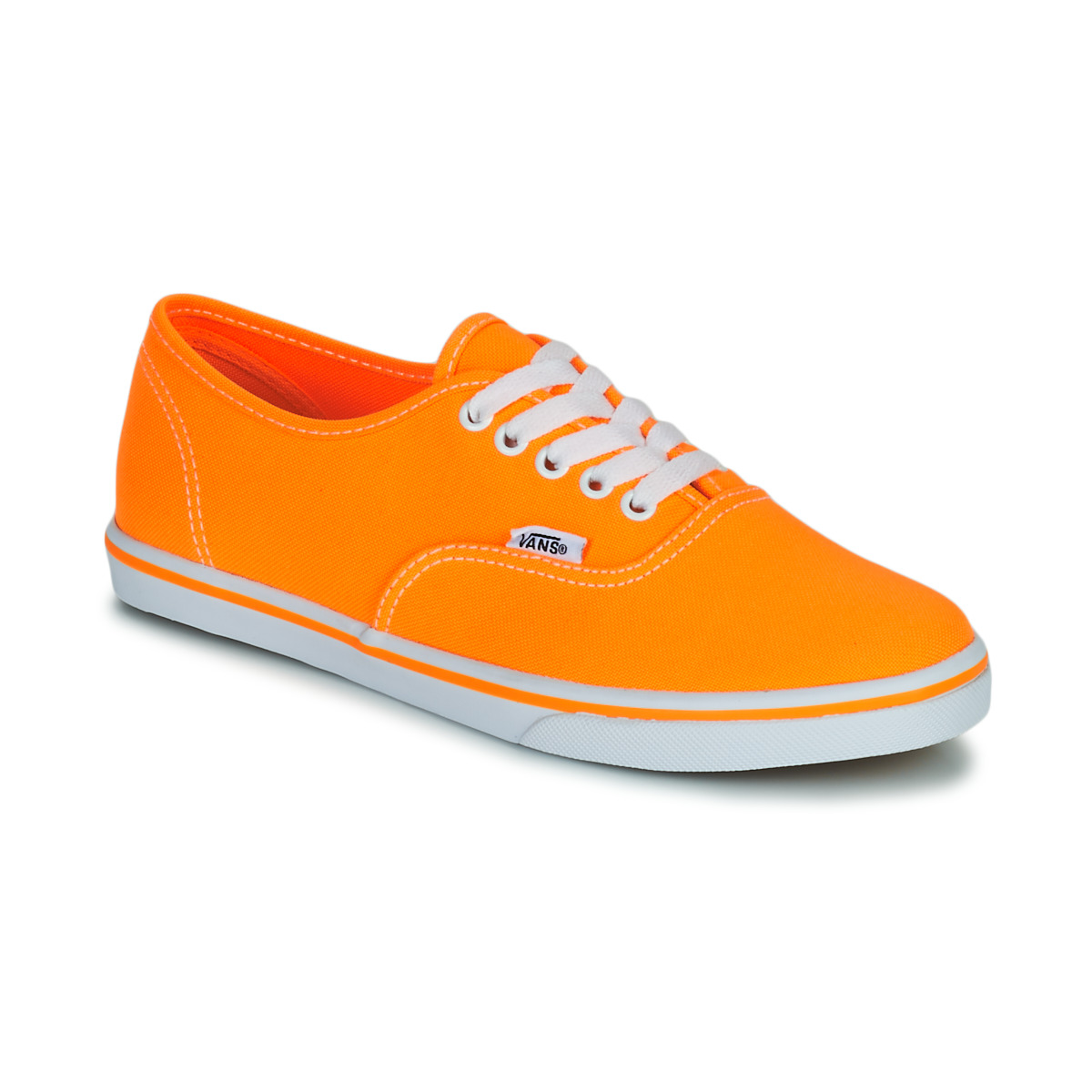 orange vans trainers