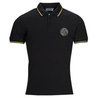 Clothing Men short-sleeved polo shirts Versace Jeans Couture GAGT08 Black