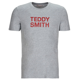 Clothing Men short-sleeved t-shirts Teddy Smith TICLASS Grey