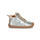 Shoes Children High top trainers Easy Peasy MY FLEXOO LACET Silver