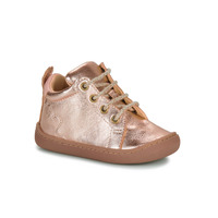 Shoes Children High top trainers Easy Peasy MY FLEXOO LACET Pink