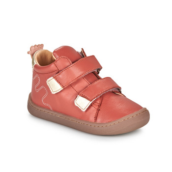 Shoes Children High top trainers Easy Peasy MY FLEXOO VELCRO Pink