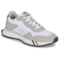Shoes Men Low top trainers BOSS Jonah_Runn_sdtx White / Grey