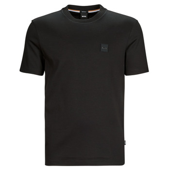 Clothing Men short-sleeved t-shirts BOSS TIBURT 278 Black