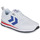 Shoes Men Low top trainers hummel MONACO 86 PERFORATED White / Blue / Red
