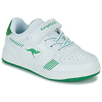 Shoes Children Low top trainers Kangaroos K-CP Boom EV White / Green