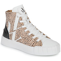 Shoes Women High top trainers Vanessa Wu PINA White / Leopard