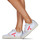 Shoes Women Low top trainers OTA SANSAHO White / Pink / Fluorescent