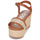 Shoes Women Sandals Gioseppo ASQUINS Beige / Cognac