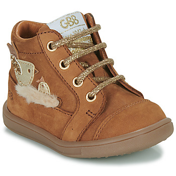 Shoes Girl High top trainers GBB ELVINA Brown