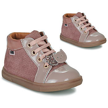 Shoes Girl High top trainers GBB CHOUBY Pink