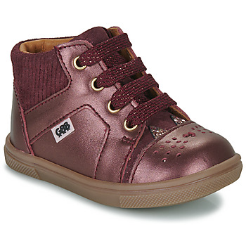 Shoes Girl High top trainers GBB THEANA Bordeaux