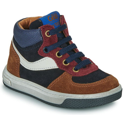 Shoes Boy High top trainers GBB EUDOLINE Blue