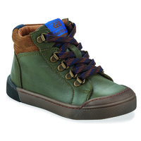 Shoes Boy High top trainers GBB POPI Green