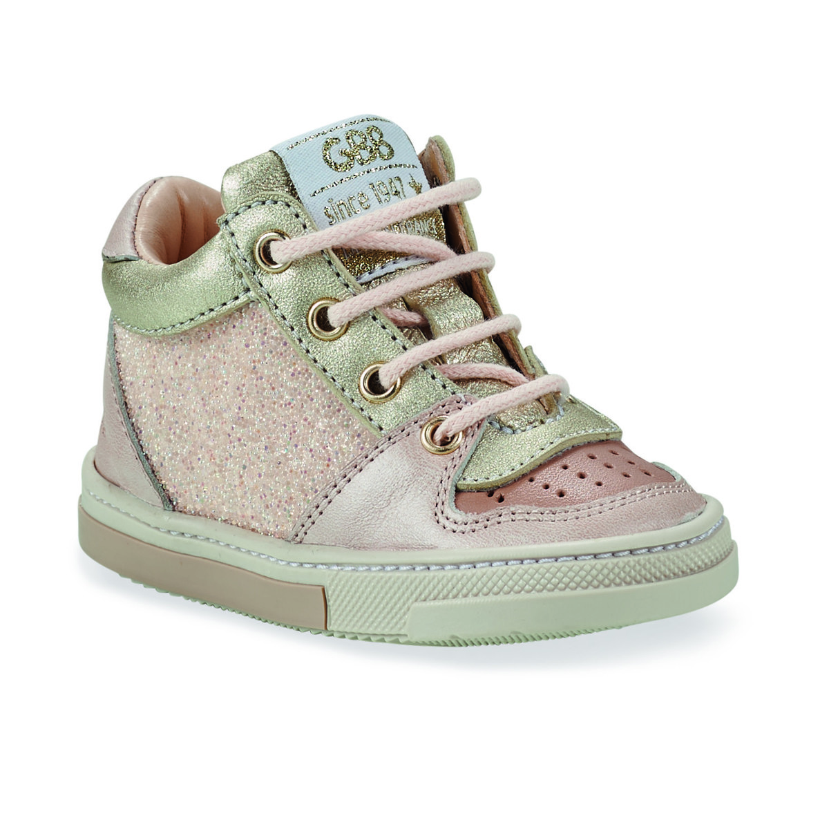 Shoes Girl High top trainers GBB ROMELINE Pink